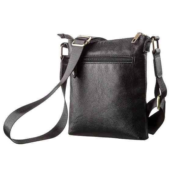 Чоловіча шкіряна планшетка SHVIGEL 19115 Чорна Київ