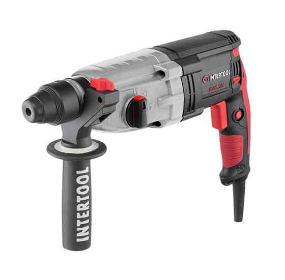 Перфоратор INTERTOOL WT-0172, 1,0 кВт, 3,2 Дж, 0-1300 об./хв, 0-5100 уд./хв — трирежимний мережевий перфоратор Львів