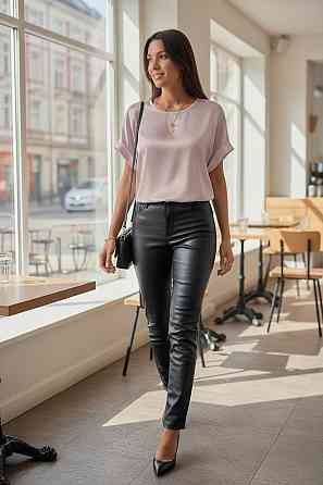 Жіноча футболка з шовку Кавовий 2XL Харків