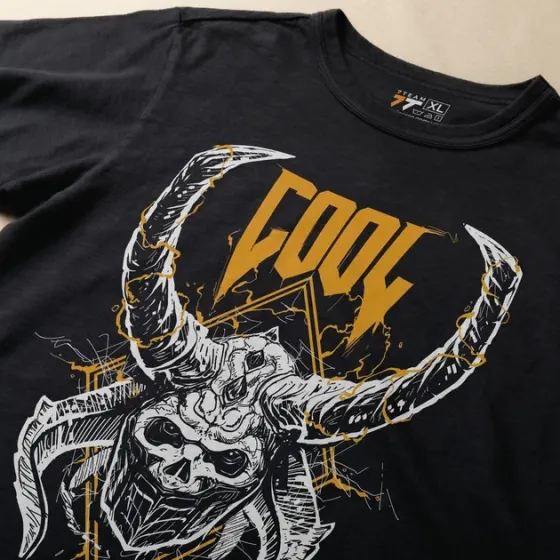 Футболка чоловіча з  принтом Doom Demon Розмір 48 Дніпро