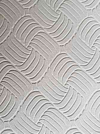 Шпалери вінілові Lutece Melody 51197327 геометрія смуги фігури структурні бежеві Київ