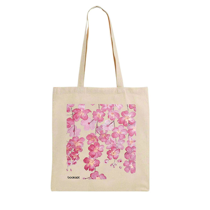 Екошопер BookOpt ВК4055 Сакура бежевий Луцк - изображение 1