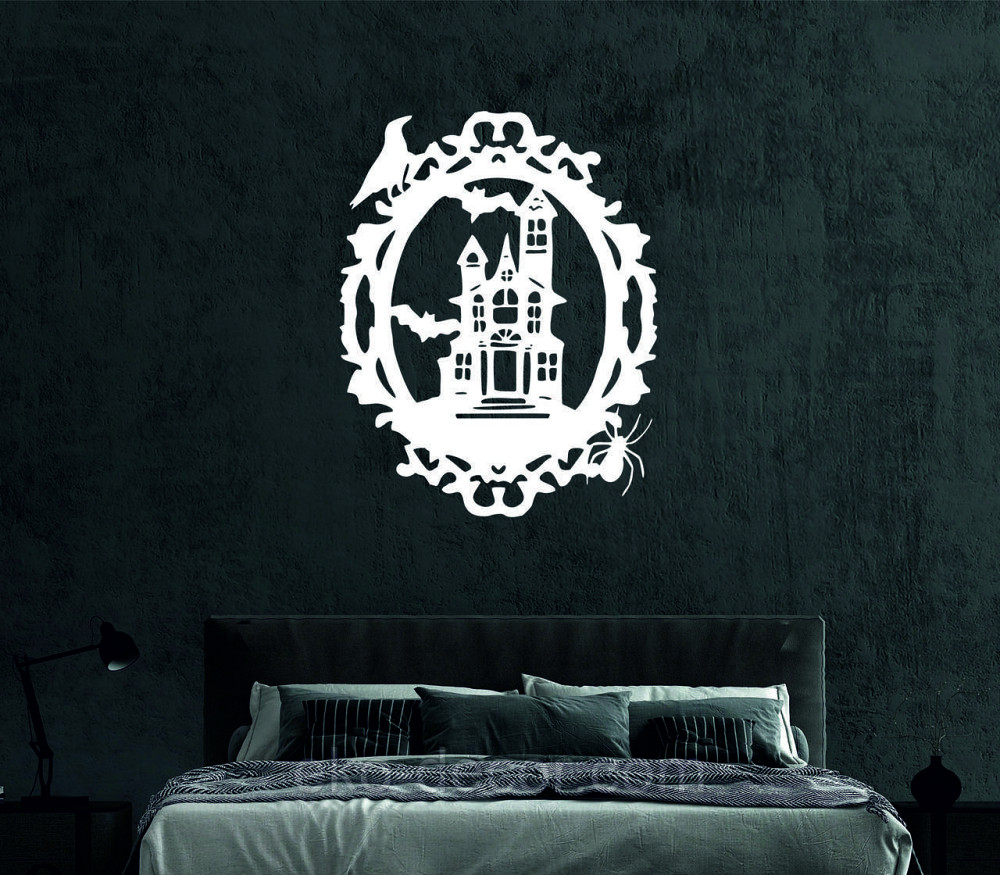 Декоративне настінне Панно «Замок», Декор на стіну 110*86 см, Білий Київ - фото 5