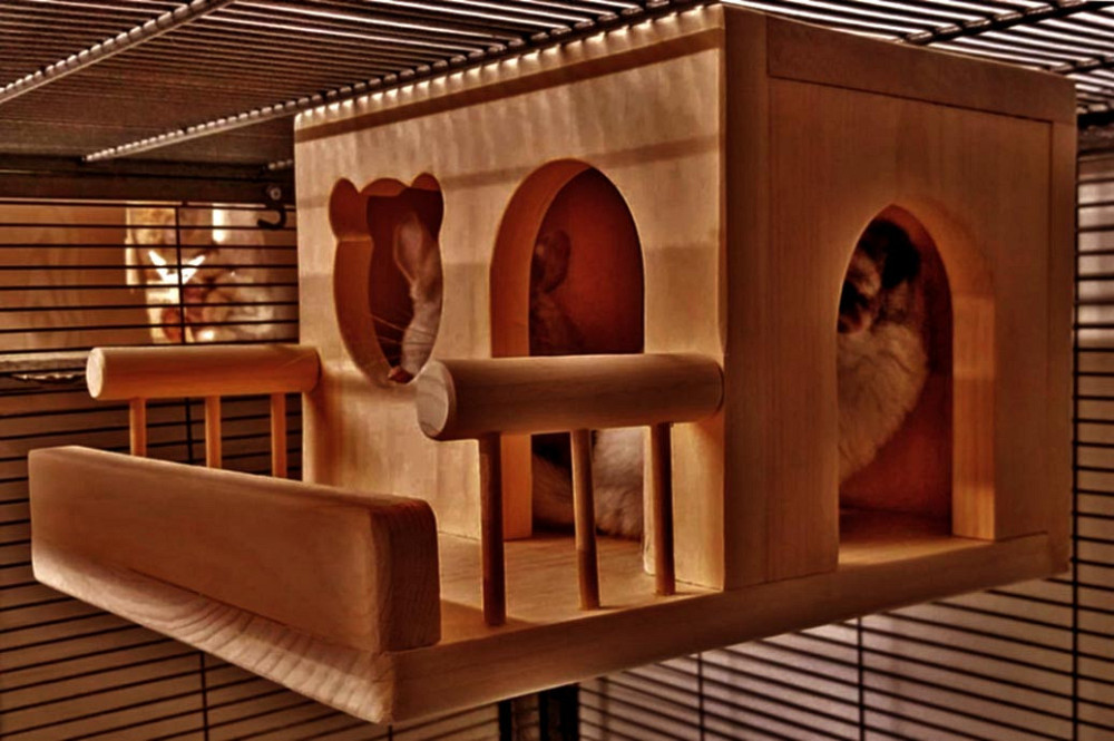 Будиночок для шиншили "Каріда" сієна Миколаїв - фото 1