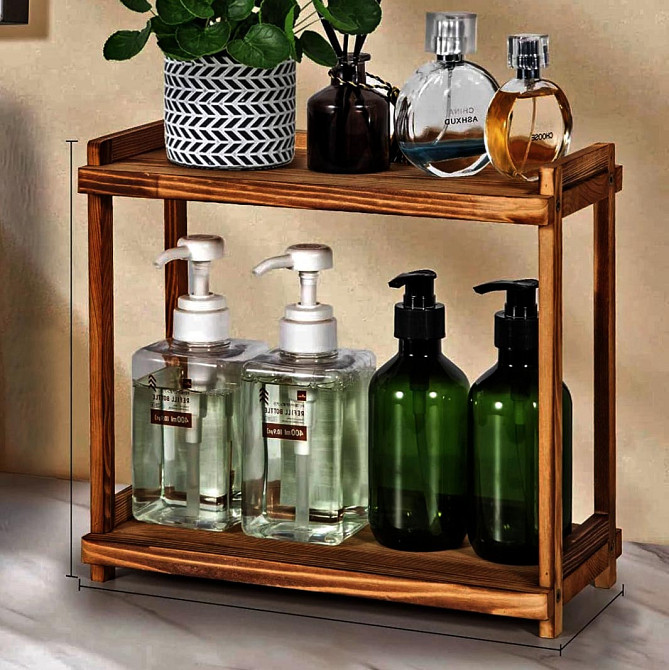 Настільна полиця для ванної "Розбанк" трюфель Миколаїв - фото 1