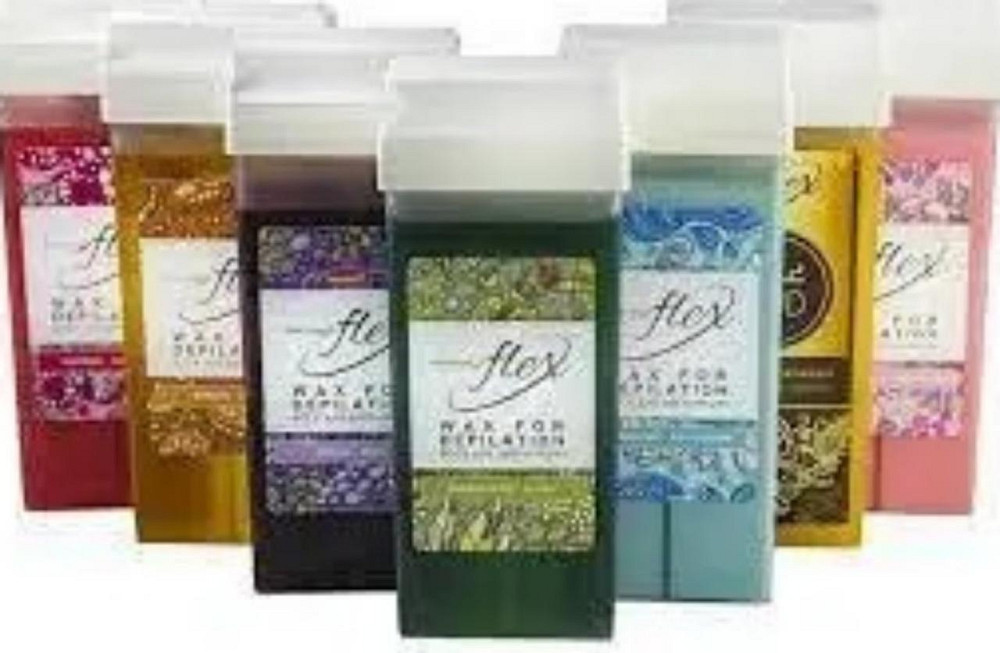 Воск для депиляции в картридже Аквамарин FLEX ItalWax отсутствие   липкости на коже после депиляции. Янтарь Киев - изображение 2