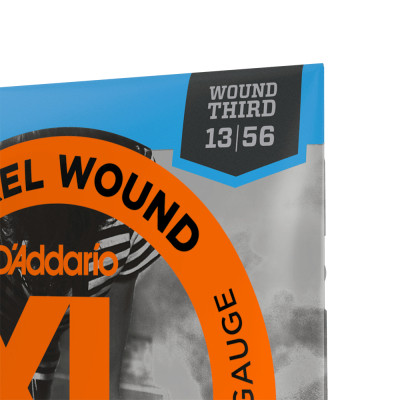 Струни для гітари D'Addario XL Nickel Wound Jazz Medium (13-56) (EJ22) Вінниця - фото 4
