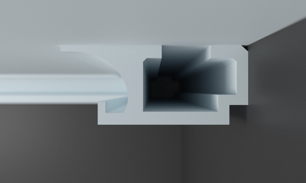 Карниз для LED освітлення серія D Tesori KD 409 Дніпро - фото 2