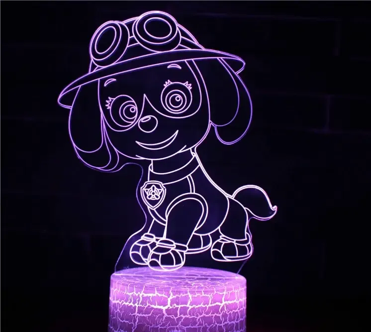 3D нічник ілюзійна лампа 11471 Луцьк - фото 7