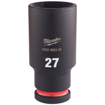 Головка торцева Milwaukee ShW 1/2" 27 мм, довга (4932480345) Вінниця - фото 1