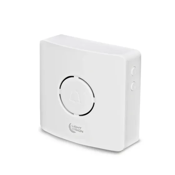 Дверний WiFi дзвінок Light Vision VLC-DR10T(Tuya) White з ІЧ-датчиком руху (75-00153) Київ