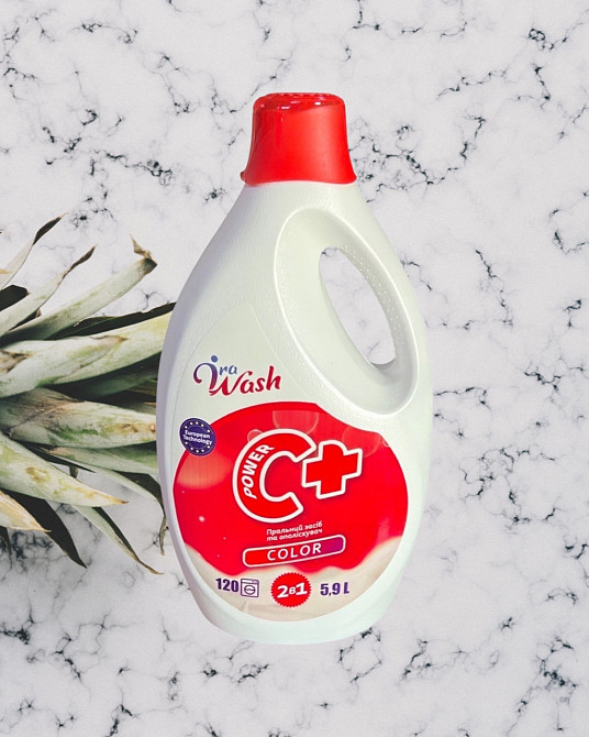 Рідкий пральний порошок Ira Wash 5.9 л для кольорових тканин з ополіскувачем Виноградів - фото 2