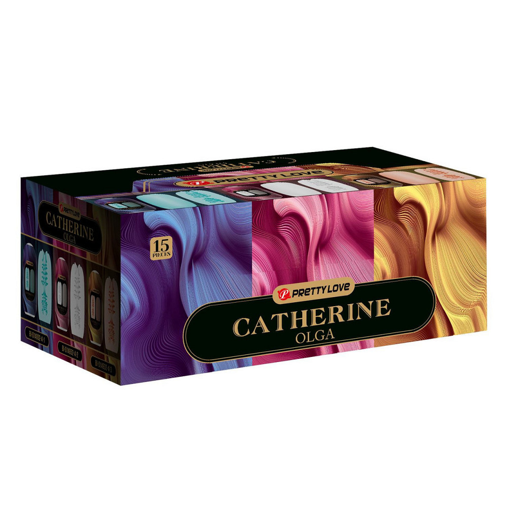 Набор из 15 шт мастурбаторов Pretty Love - Catherine Olga, BI-014932-4H Sex Aura Киев - изображение 9