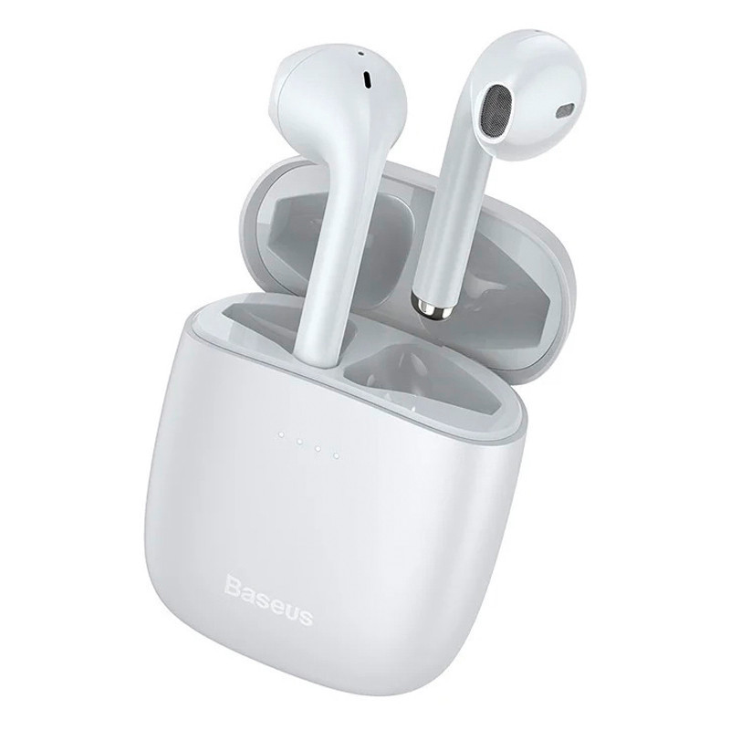 Бездротові Bluetooth-навушники BASEUS Encok W04 True Wireless Earphones NGW04-02 (Білі) Миколаїв - фото 1
