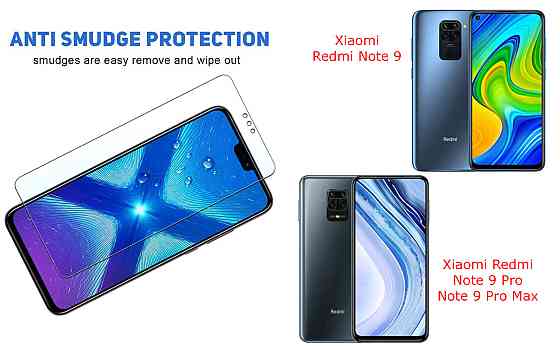 Захисне скло NeoGlass для Xiaomi Redmi Note 9, 9 Pro, 9 Pro Max – надпрозоре та стійке Київ