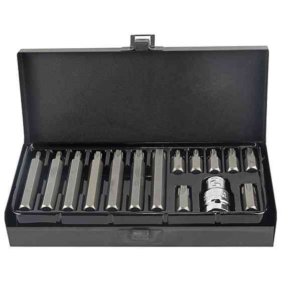 Ultra Набор бит TORX 10мм 15шт S2 (металл кейс) ULTRA (4016912) Київ