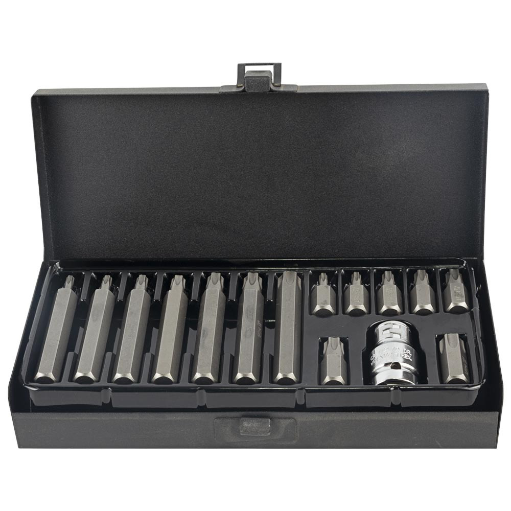 Ultra Набор бит TORX 10мм 15шт S2 (металл кейс) ULTRA (4016912) Київ - фото 1