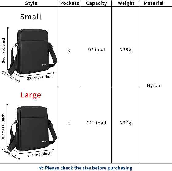 Мужская водонепроницаемая сумка через плечо мессенджер для работы и путешествий черная Киев