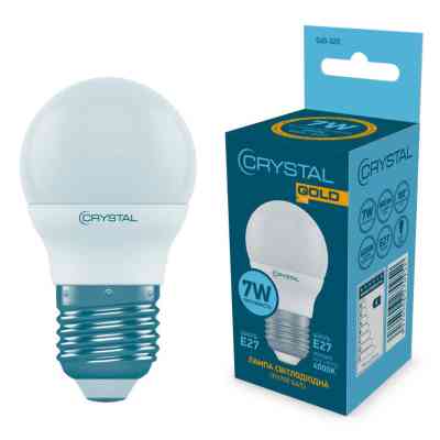 Лампочка CRYSTAL G45 7W PA Е27 4000K (G45-020) Вінниця