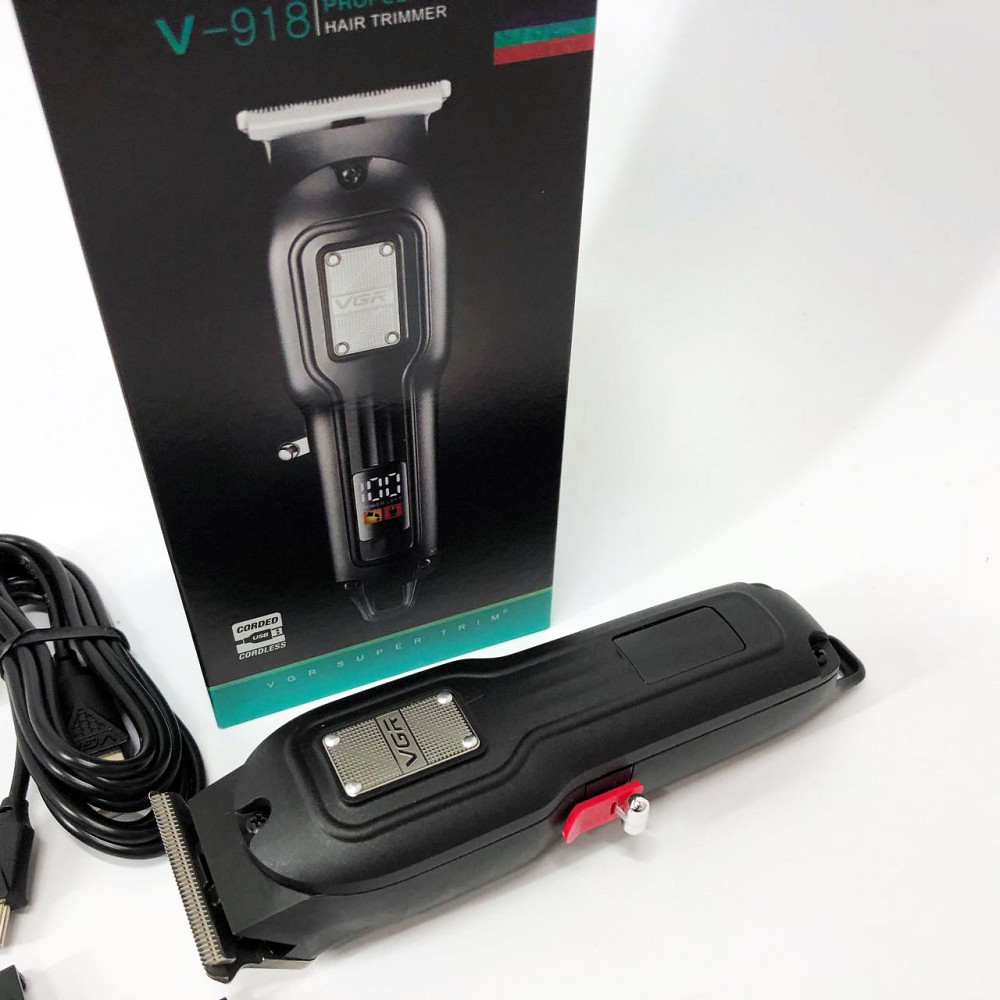 Бездротовая машинка для стрижки волос, Машинка для стрижки волос с регулируемой длиной GO-72 Львов - изображение 4