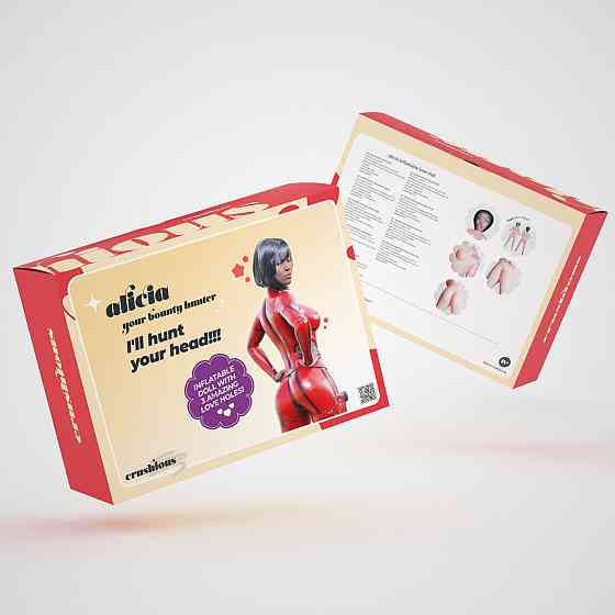 Секс-лялька з 3 отворами Crushious ALICIA The Inflatable Nurse, бежева, 155 см Sex Aura Київ