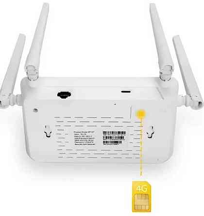 4G/5G WiFi роутер, маршрутизатор із слотом для SIM-карти, до 300 Мбіт/с Харків