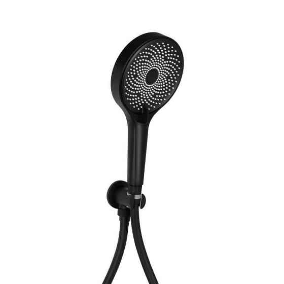 Душевая система скрытого монтажа Qtap Scorpio на два потребителя QTSCO113BLM45897 Black Matt черная Киев