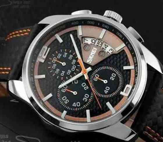 Годинник брендовий, Skmei, наручний, модель 9106, чоловий годинник. Харків