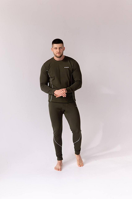 Термобелье мужское зимнее Columbia Хаки р S Харьков - изображение 4