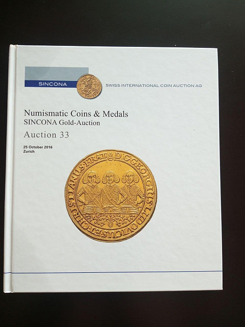 Каталог Аукционный . SINCONA Твёрдый переплёт 33 Полтава - изображение 1