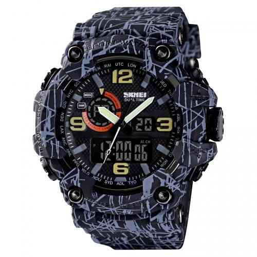 Чоловічий наручний годинник Skmei 1520 Сірий Вінниця