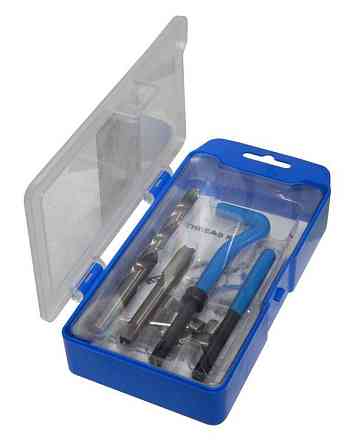 Набор приспособлений и футорок для восстановления резьбы M8*1.25, 25 предметов, в кейсе ROCKFORCE RF-929U3 Одесса