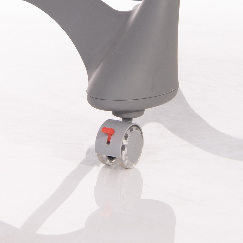Детский регулируемый стульчик для кормления младенцев Bellissimo Cool Grey Pu Leather Lorelli Светло-серый Кривой Рог - изображение 5