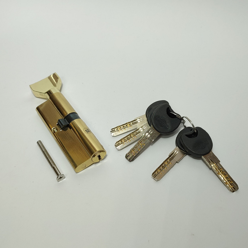 Циліндр Imperial СК-90 (40С/50) латунь ручка Харків - фото 1