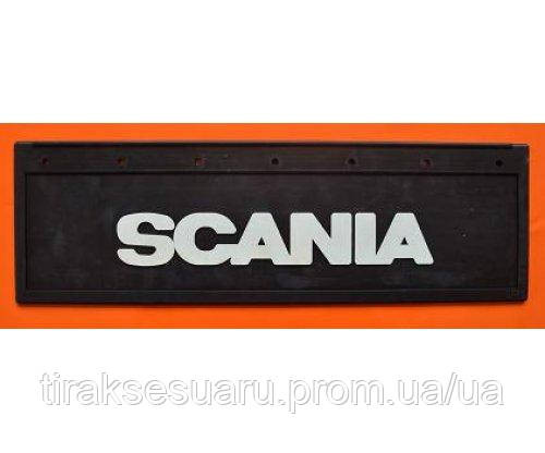 Брызговик передний Scania 650х220 рельефная надпись Бризговик передней с надписью Скания Луцк - изображение 1