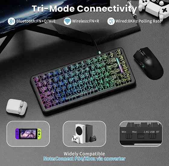 Ігрова Механічна Клавіатура Attack Shark X82 Pro Харків