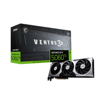 Відеокарта MSI GeForce RTX5060Ti 16Gb VENTUS 3X OC (RTX 5060 Ti 16G VENTUS 3X OC) Вінниця - фото 5