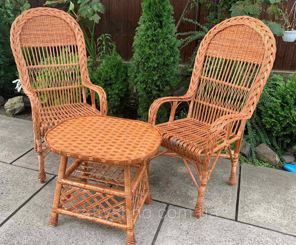 Плетеные стулья с овальным столом Киев - изображение 2