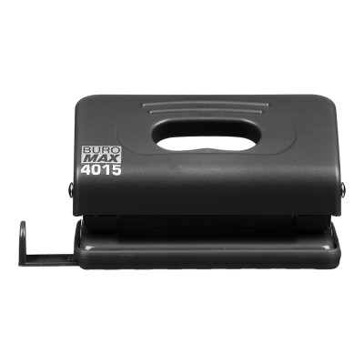 Діркопробивач Buromax пластиковий, до 10 аркушів, 120 х 58 х 59 мм, чорний (BM.4015-01) Вінниця - фото 4