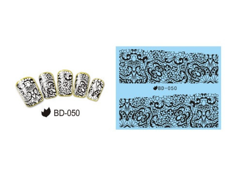 Наклейки для нігтів BD-050 Київ - фото 1