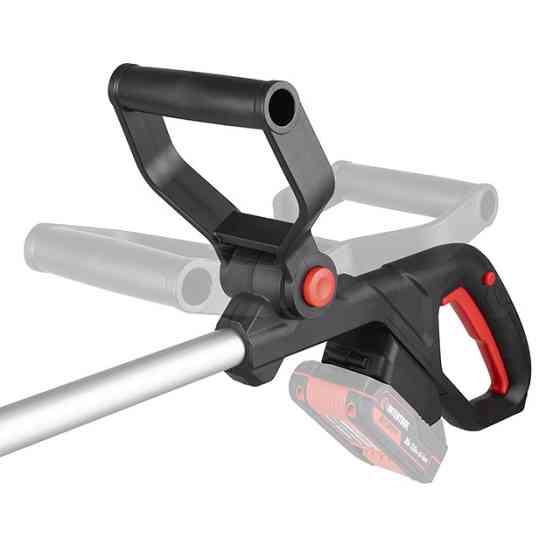 Тример акумуляторний 20 В, 7500 об/хв, діаметр обертання волосіні 300 мм, котушка, без ЗП та АКБ, STORM INTERTOOL WT-9112 Київ