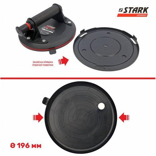 Присоска вакуумна ручна STARK VP-200 120 кг Одесса - изображение 8