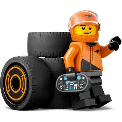 Конструктор LEGO City Пілот F1 з автомобілем для перегонів команди McLaren (60442) Вінниця