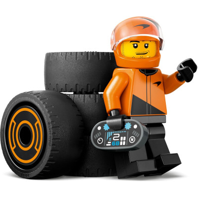 Конструктор LEGO City Пілот F1 з автомобілем для перегонів команди McLaren (60442) Вінниця - фото 3