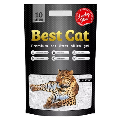 Наполнитель для туалета Best Cat White Силикатный 10 л (4820281500428) Вінниця - фото 1