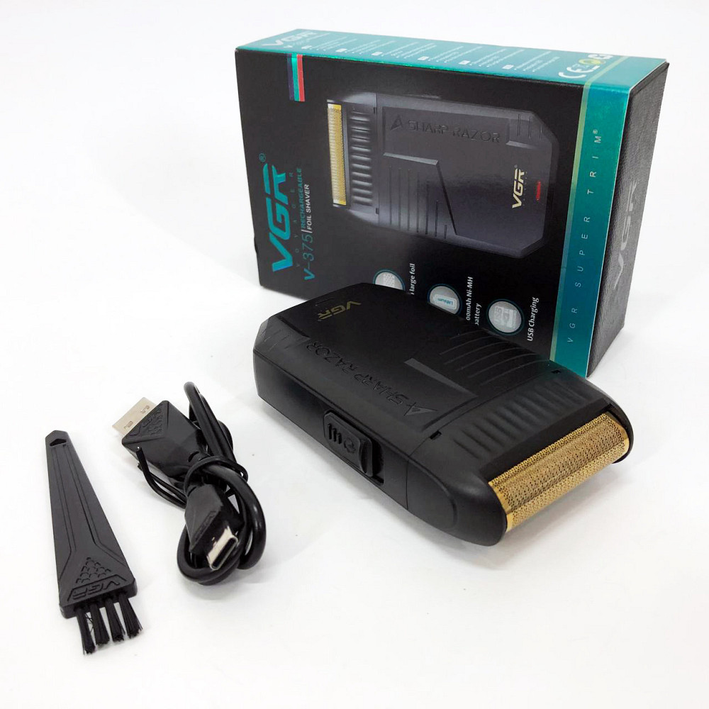 Професійна електробритва з насадками, Водонепроникна електробритва для гоління, Бритви акумуляторні RQ-86 Львів - фото 12