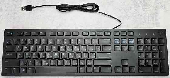 Клавіатура мультимедійна usb Dell kb216-bk-uke Нова. Харків