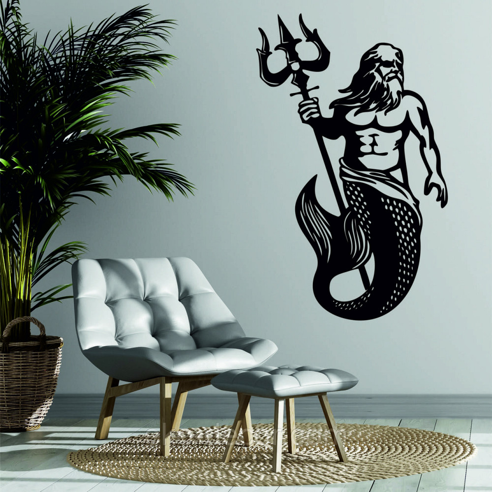 Декоративне настінне Панно «Пасейдон», Декор на стіну Київ - фото 2