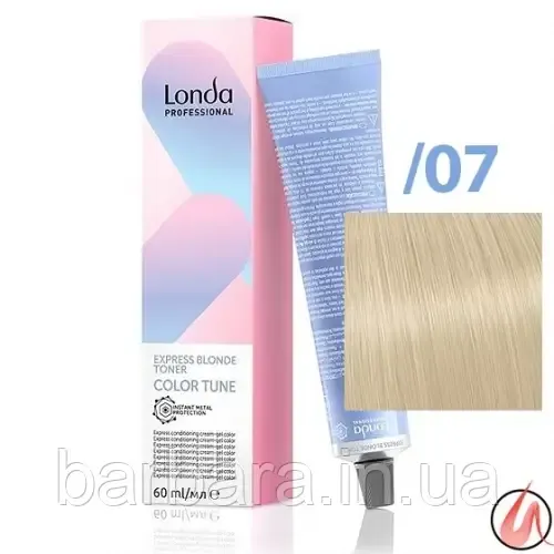 /07 Безамиачная краска для волос Color Tune Express Blonde -с еффектом восстановления волос /07 Киев - изображение 8