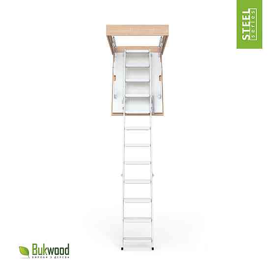 Чердачная лестница Bukwood Steel Step Киев